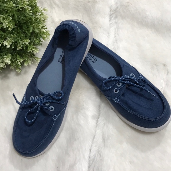 Columbia Shoes - Columbia PFG women Sneaker shoes size 9.5 blue